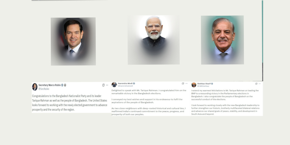 Congratulations Diplomacy for Tarique Rahman