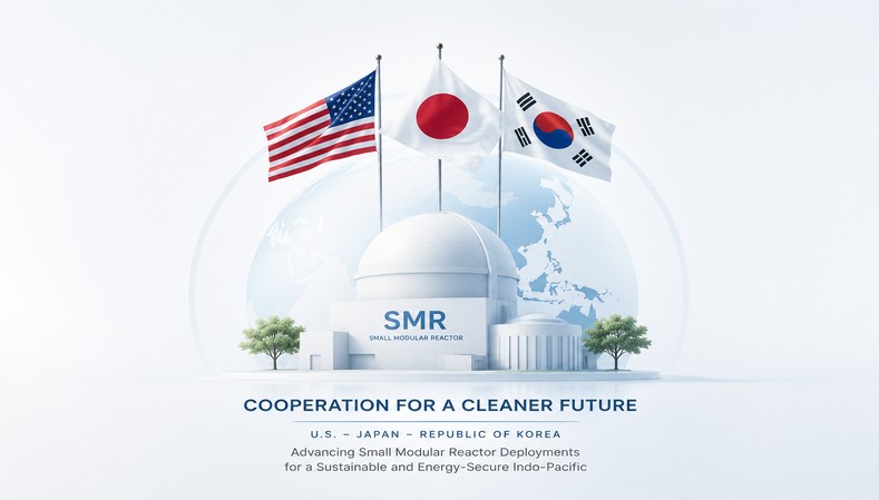 U.S., Japan and South Korea Unite to Promote Small Modular Reactors Across the Indo-Pacific
